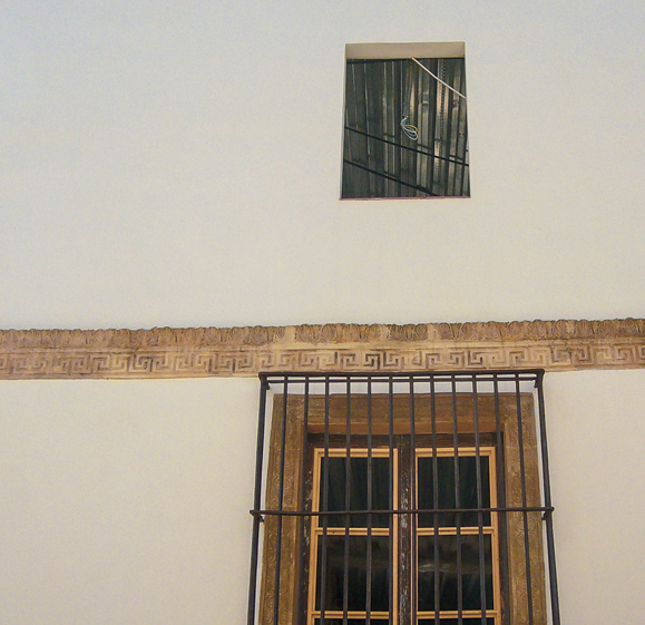 Fundació Cabanas, Sant Cugat. Detalles fachada 2